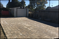 Hardscape driveway in Eugene, Oregon