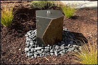 Small yard water feature in Eugene, Oregon